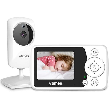 Baby Monitor: VTimes Video Baby Monitor with Camera and – Front View