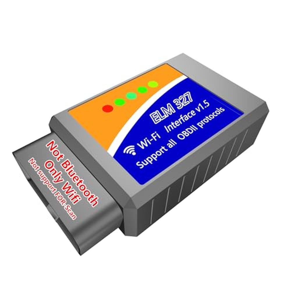 WiFi ELM327 OBD2 Adapter Scanner Reader for iOS iPhone and – Front View
