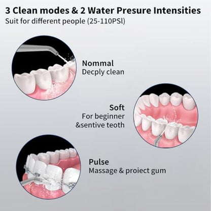 Oral Clean Kit: HUACO CARE 2-1 Water Dental Flosser & – Packaging