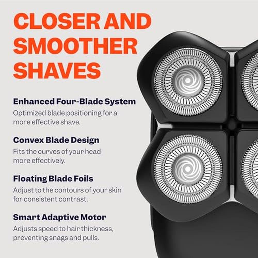 Freebird Head Shaver: Freebird FlexSeries Pro Electric Head – In Use