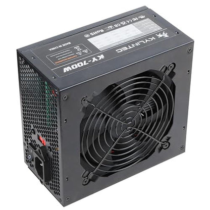 700w Power Supply: KY-700 Black Non-Modular ATX PSU – Close-up Detail
