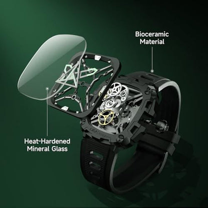 CIGA Design Automatic Watch: X Series Eye of Horus – Close-up Detail