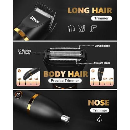 Women's Body Hair Trimmer for Pubic Hair – Side View
