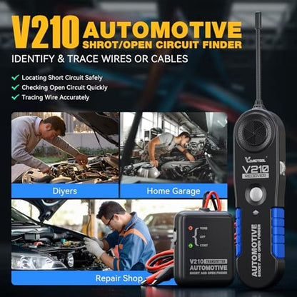 Wire Electrical: VDIAGTOOL V210 Wire Tracer – Side View