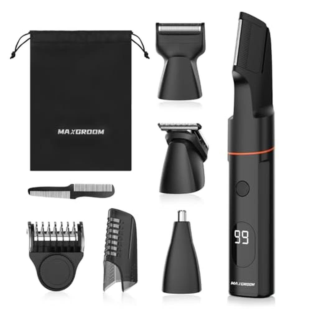 MAXGROOM Manscape Body Hair Trimmer – Front View