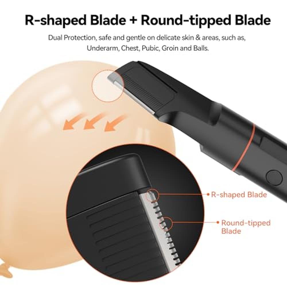 MAXGROOM Manscape Body Hair Trimmer – Close-up Detail