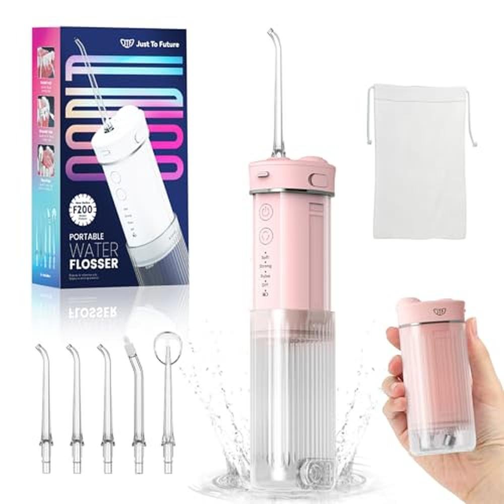 Water Dental Flosser: Portable Mini Oral Irrigator for – Front View