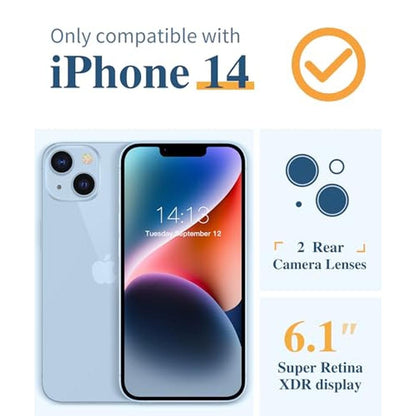 Premium Grade Protector Gviewin for iPhone 14 with Advanced – Side View
