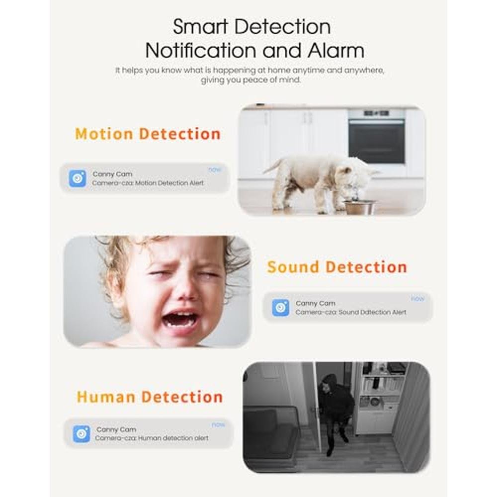usogood 2.5K Indoor Camera for Home Security – Close-up Detail