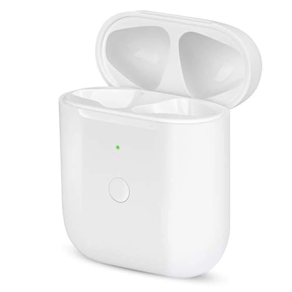 Charging Case: Replacement AirPod Charging Case Compatible – Front View
