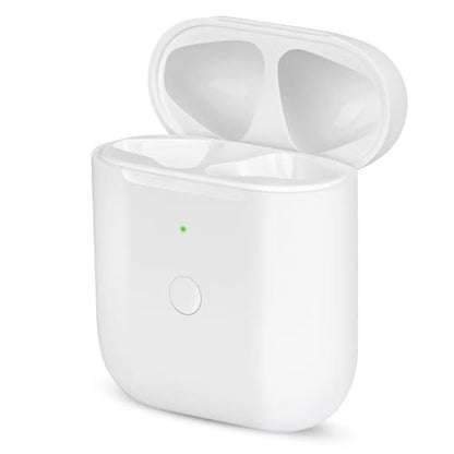 Charging Case: Replacement AirPod Charging Case Compatible – Front View
