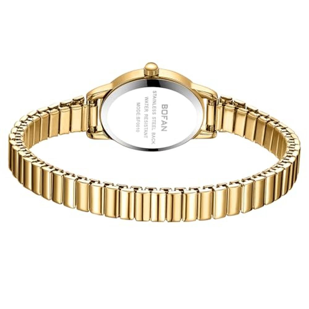 Women's Premium Small Gold Watches – Close-up Detail