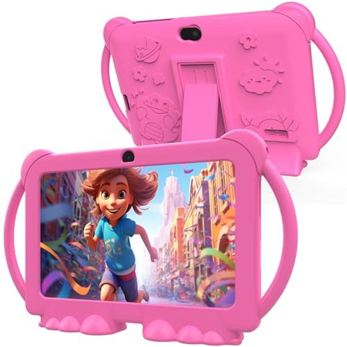 Peicheng Kids Tablet: 7-Inch Android 12.0 Educational Device – Front View