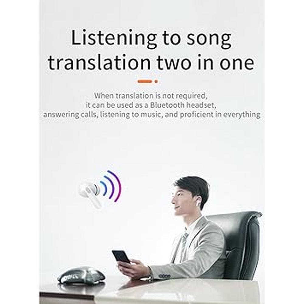 Translator Yoidesu: Yoidesu Y113 Language Translator Earbuds – In Use