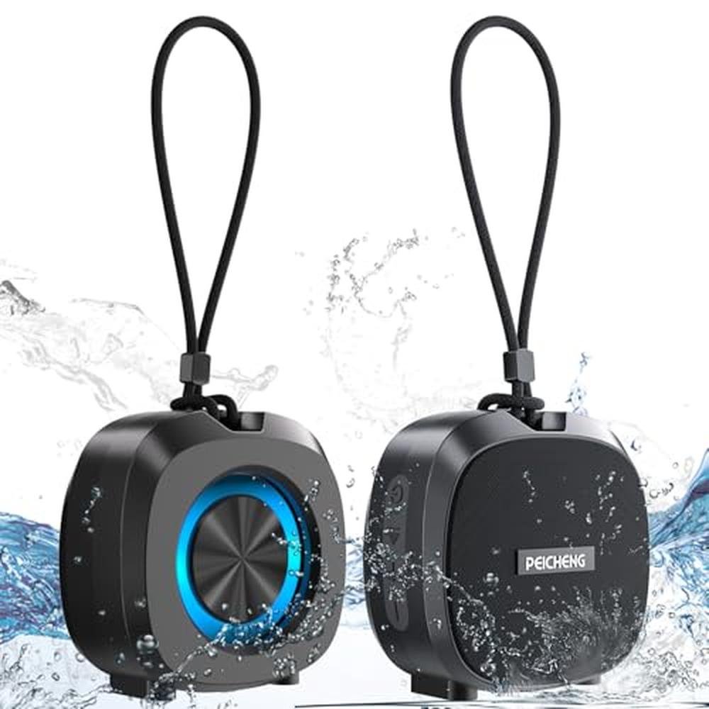 Speaker Peicheng: PEICHENG Small Portable Bluetooth – Front View