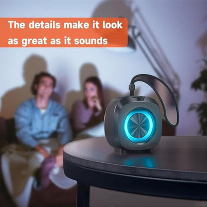 Speaker Peicheng: PEICHENG Small Portable Bluetooth – Side View