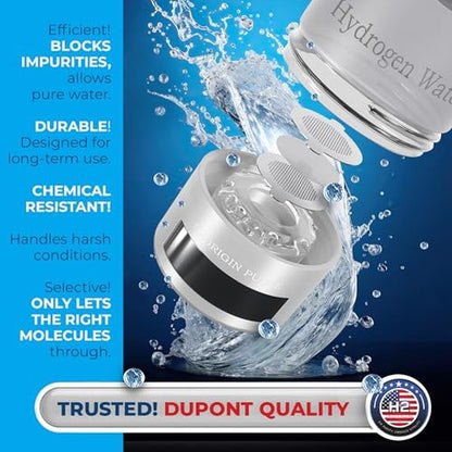 Hydrogen Water: H2ORIGIN PULSE Hydrogen Water Bottle – Close-up Detail
