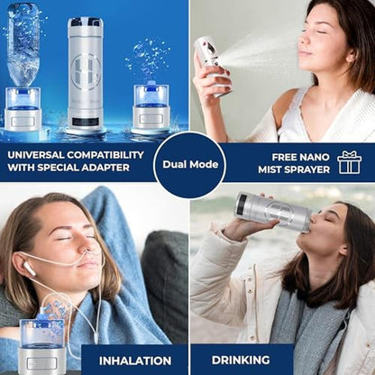 Hydrogen Water: H2ORIGIN PULSE Hydrogen Water Bottle – In Use