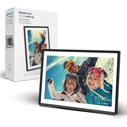 Digital Frame: Nixplay 10.1 Inch Share Photos Videos via – Front View