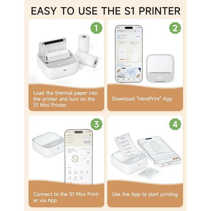 Sticker Printer: iDPRT Portable Sticker Maker Machine with – Close-up Detail