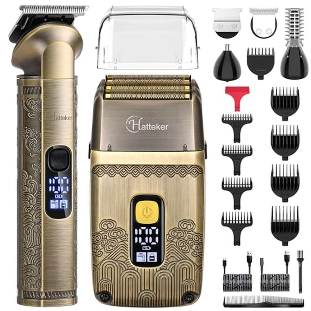 Hatteker Professional Hair Clipper and Trimmer – Front View