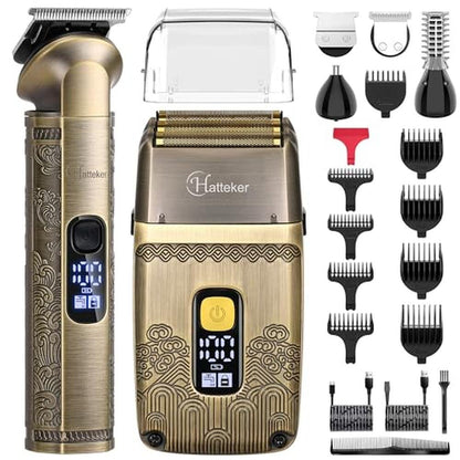 Hatteker Professional Hair Clipper and Trimmer – Front View