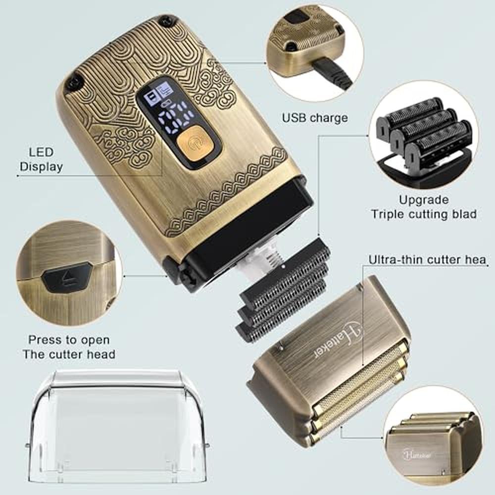 Hatteker Professional Hair Clipper and Trimmer – Side View