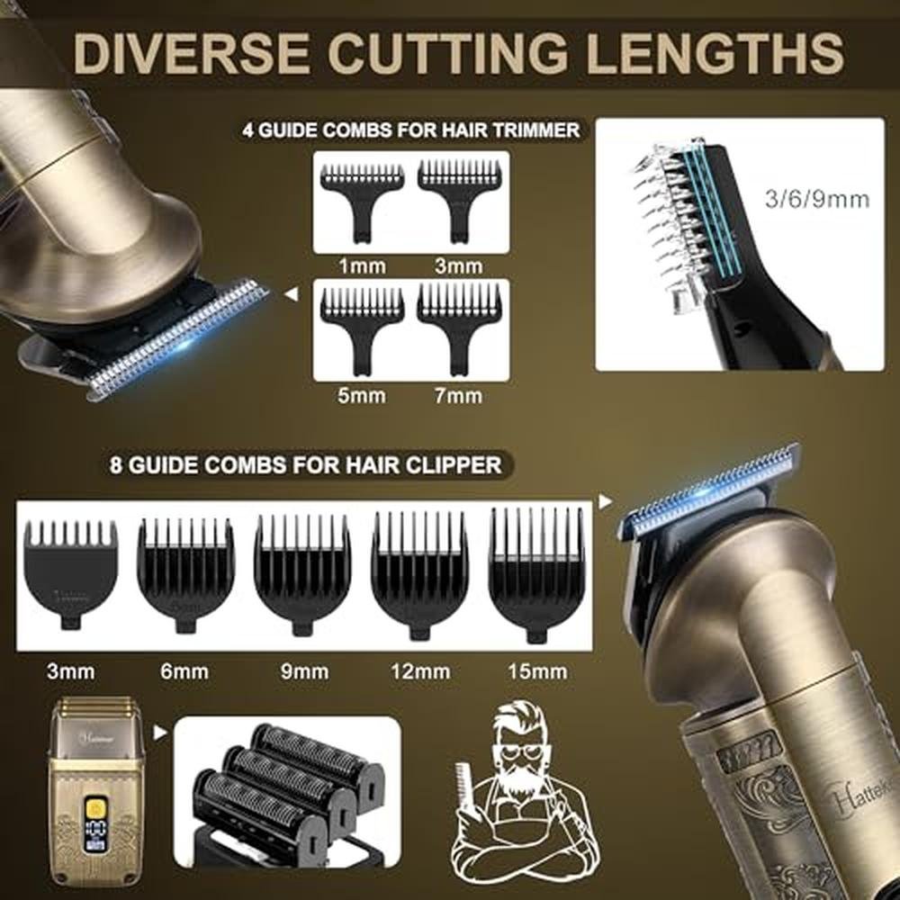 Hatteker Professional Hair Clipper and Trimmer – Packaging