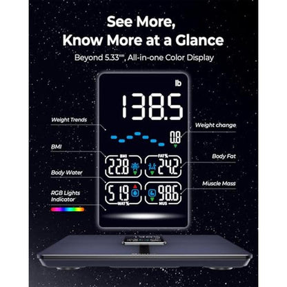 Body Scale: Ovutek Professional Smart Scale Highly Accurate – Side View