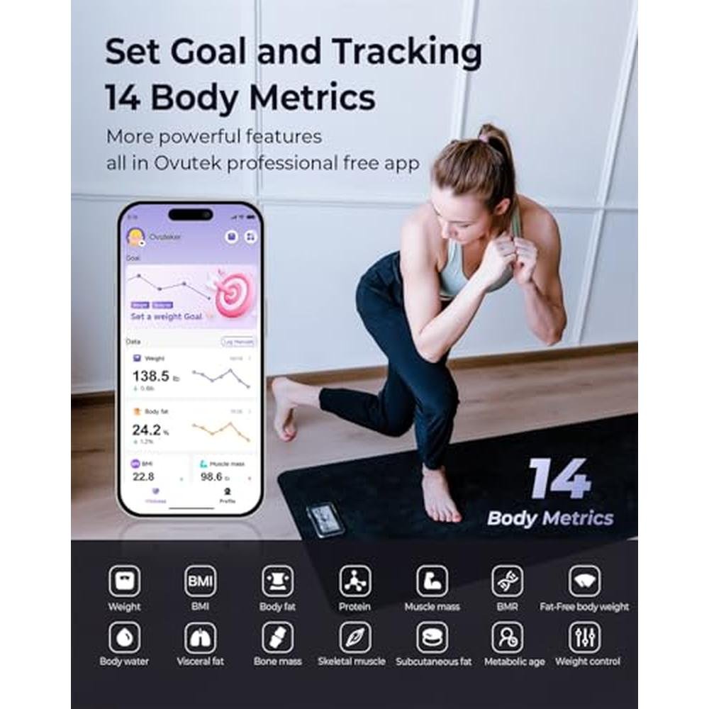 Body Scale: Ovutek Professional Smart Scale Highly Accurate – In Use