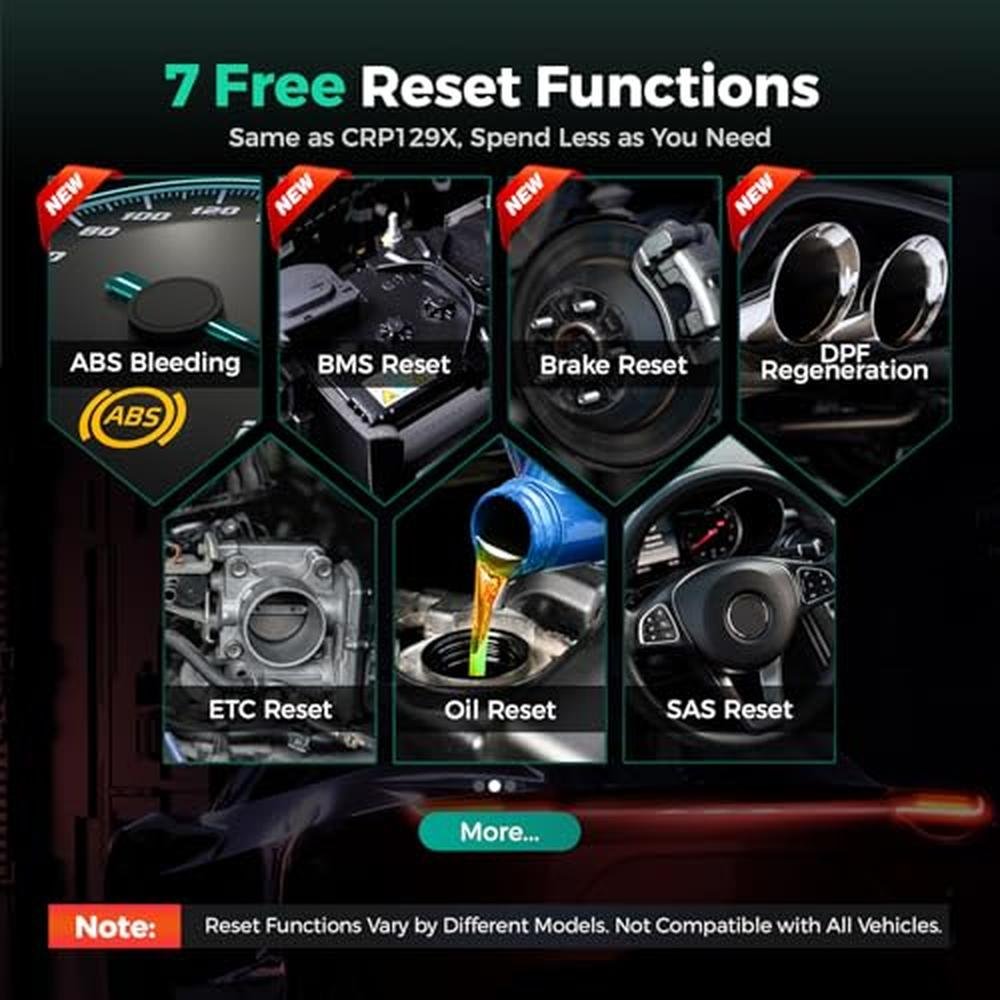 OBD2 Scanner CRP123X Elite V2.0 – Close-up Detail