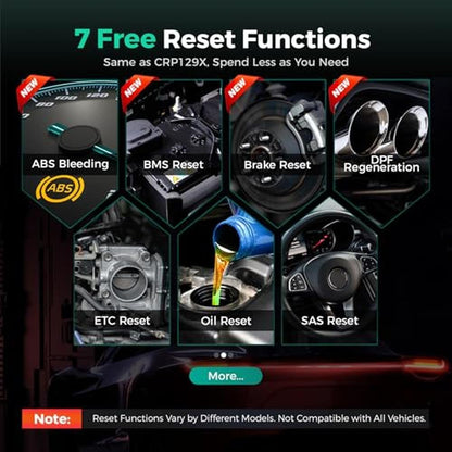 OBD2 Scanner CRP123X Elite V2.0 – Close-up Detail