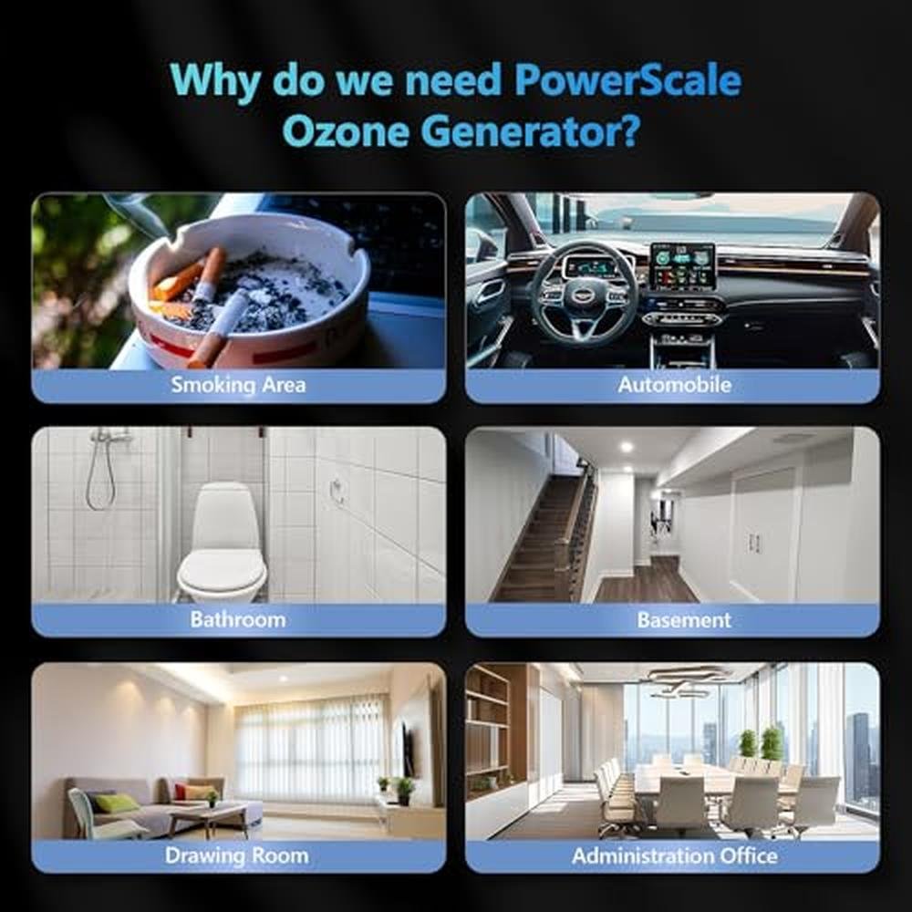 Ozone Odor Eliminator: PowerScale Ozone Generator 90 – In Use