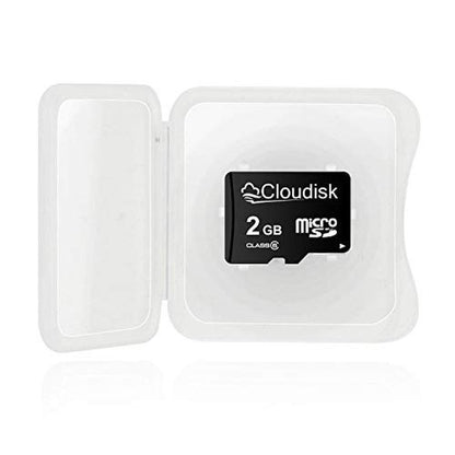 Cloudisk 2GB: Premium Micro SD Card Pack of 5 with SD – Side View