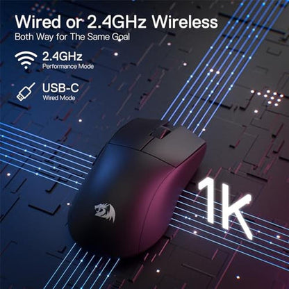 Redragon M916 Wireless Gaming Mouse – Close-up Detail