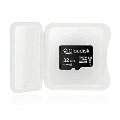Cloudisk 32GB: Pack of 2 Micro SD Card with SD Adapter and – Side View