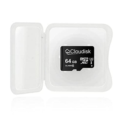 64GB Cloudisk: Cloudisk Pack of 10 Micro SD Card 64GB Flash – Side View