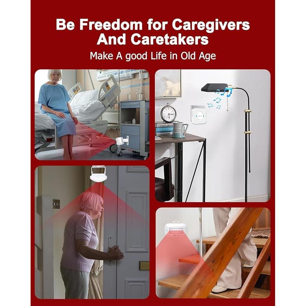 Sensor Bed: CallToU Bed Alarm and Fall Prevention System – Close-up Detail