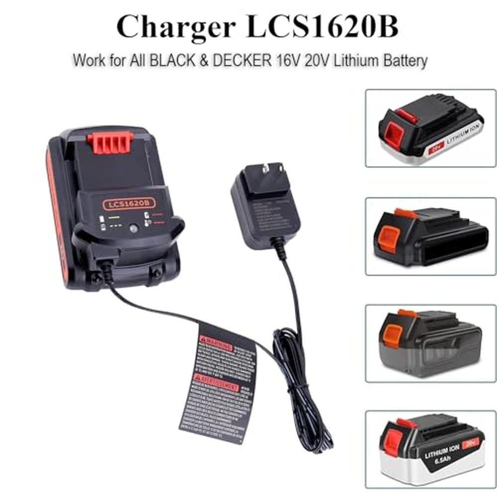 Black Decker Replacement Charger – Side View