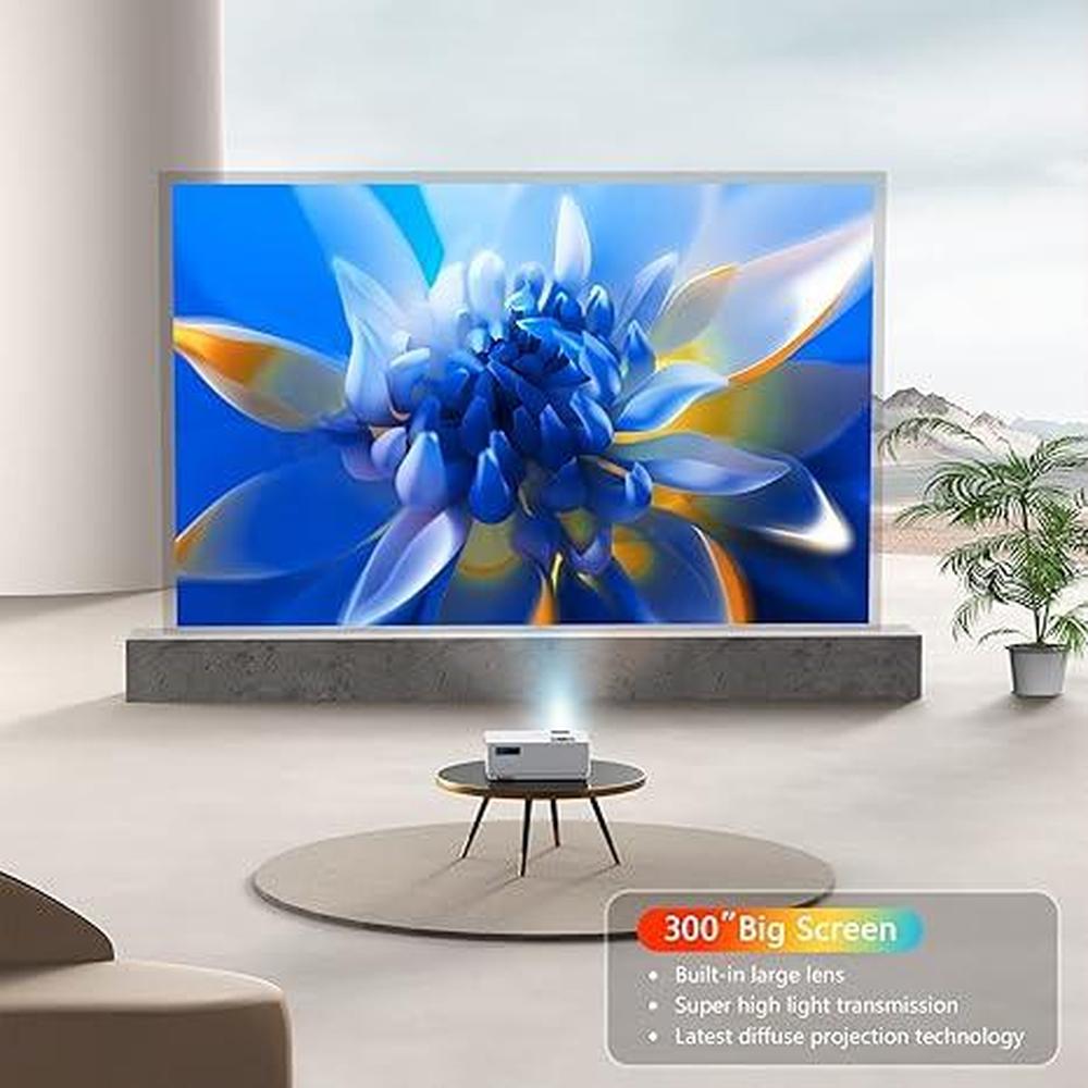 Projector Roconia: Roconia 5G WiFi Bluetooth Native 1080p – In Use
