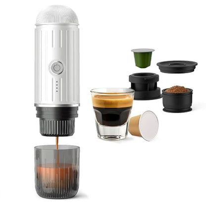 Coffee Espresso: BENFUCHEN Portable Electric Espresso – Front View