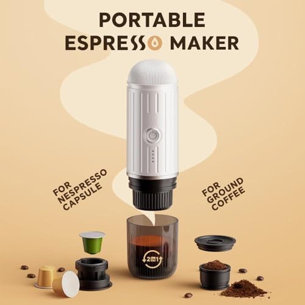 Coffee Espresso: BENFUCHEN Portable Electric Espresso – In Use