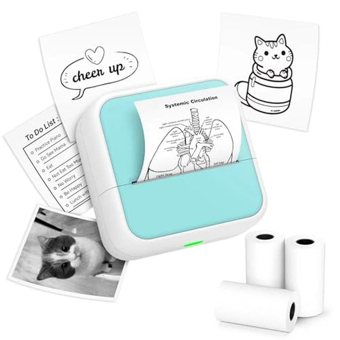 Printer Sticker: Printpods Mini Portable Thermal Printer – Front View