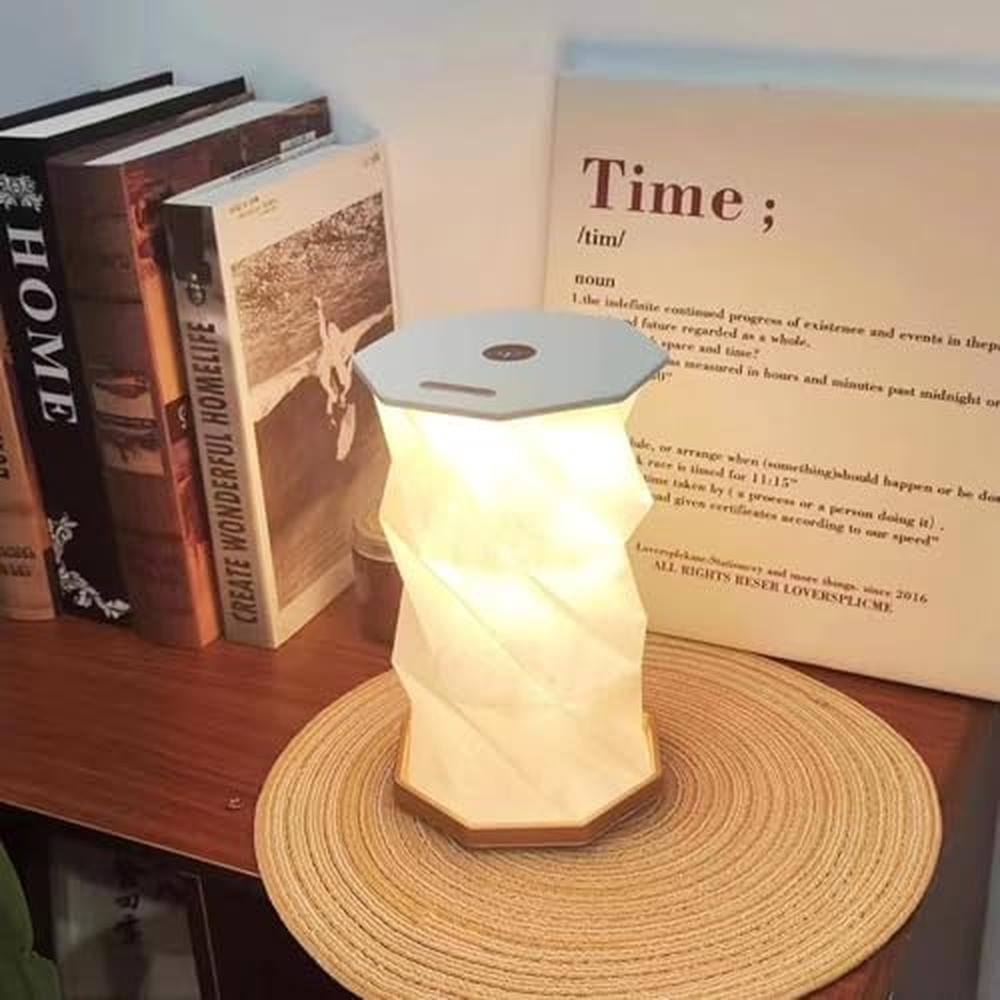 Portable Cordless Lamp: Rechargeable Folding Night Light – Close-up Detail