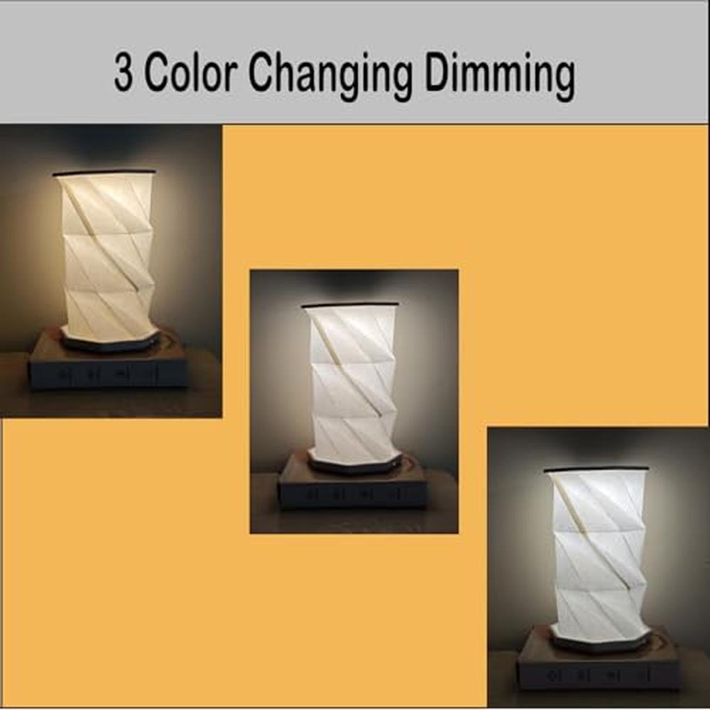 Portable Cordless Lamp: Rechargeable Folding Night Light – In Use