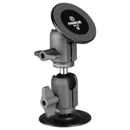 Car Phone Mount: FANAUE Magnetic Car Mount Single Socket Arm – Front View