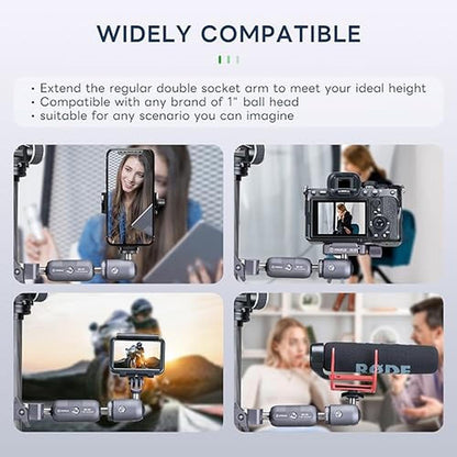 Car Phone Mount: FANAUE Magnetic Car Mount Single Socket Arm – In Use