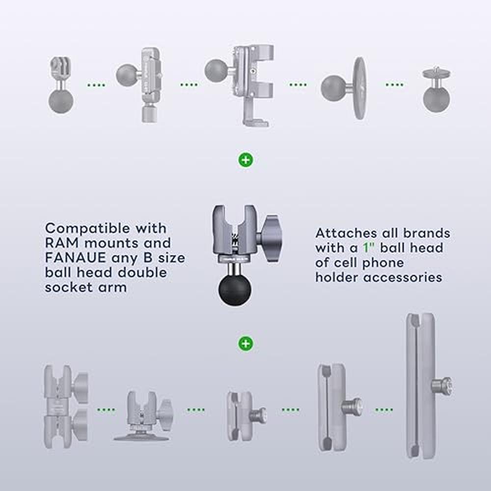 Car Phone Mount: FANAUE Magnetic Car Mount Single Socket Arm – Packaging