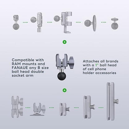 Car Phone Mount: FANAUE Magnetic Car Mount Single Socket Arm – Packaging