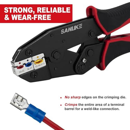 Crimping Wire: Sanuke Crimping Tool SE091B Ratcheting Wire – Packaging